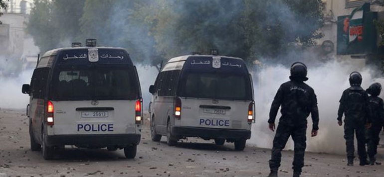 Police Tunisie un homme exploser