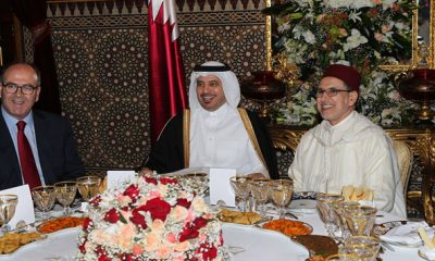SM le Roi offre un diner ministre de lInterieur du Qatar