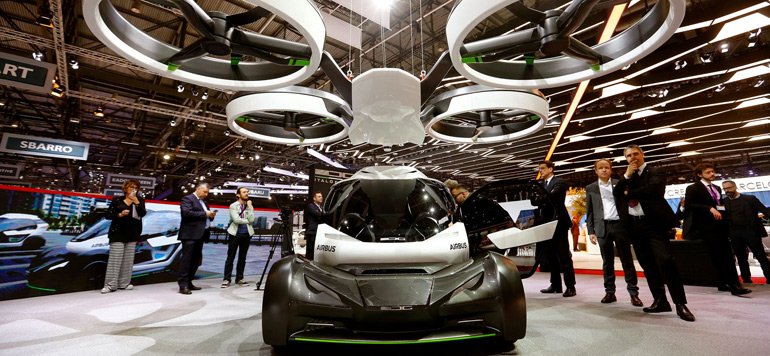Une voiture volante