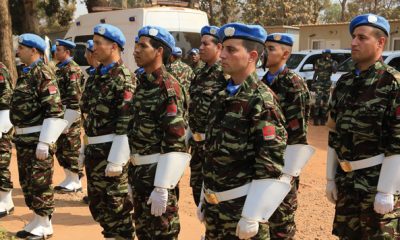 les Casques bleus marocains