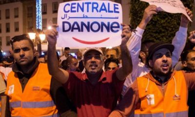 Manif employes Centrale