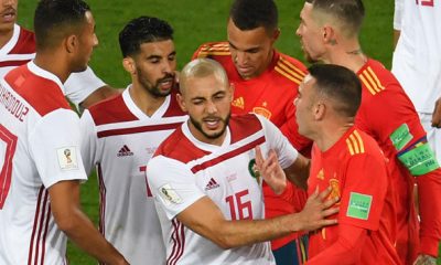 VAR Maroc Espagne