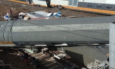 train deraillement kenitra