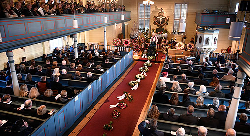 Funerailles en Norvege