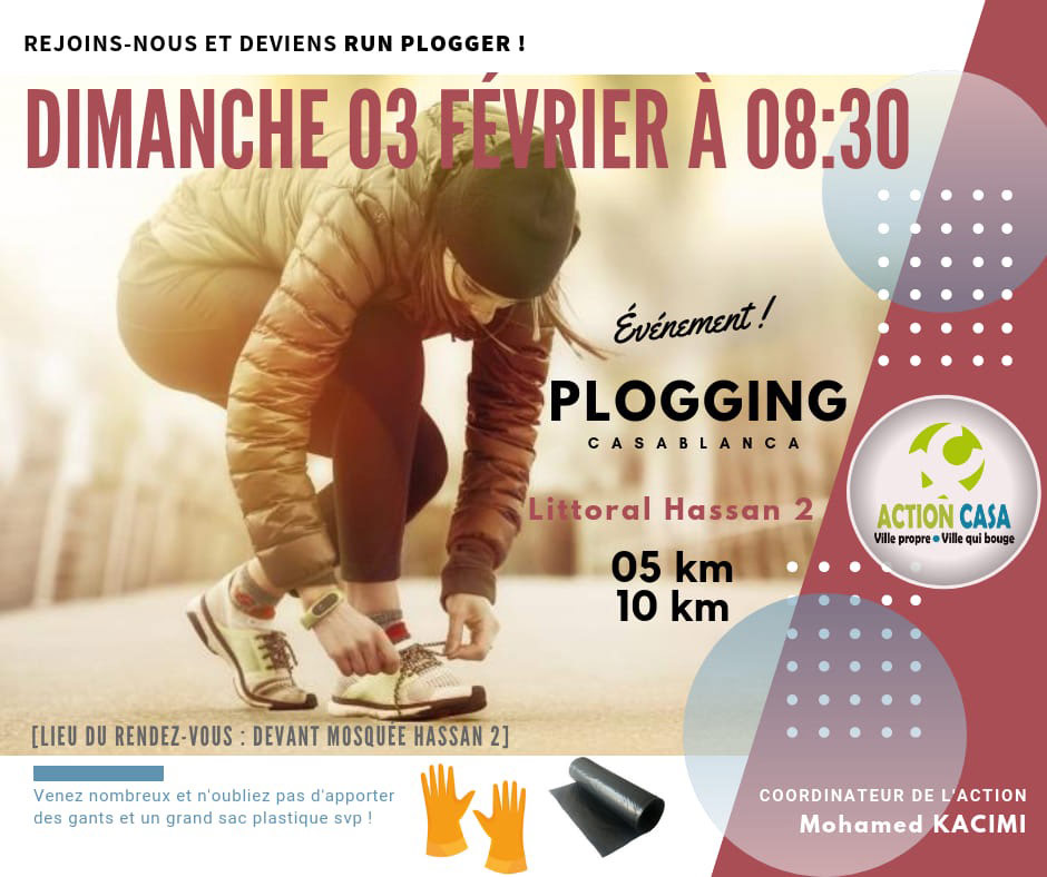 Plogging casablanca