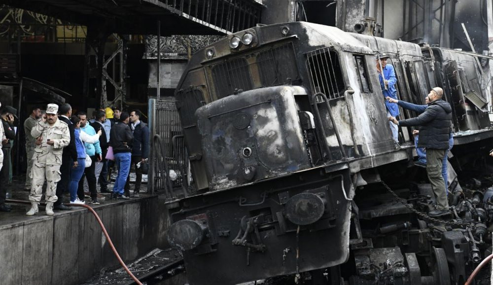 Egypte Accident TRAIN