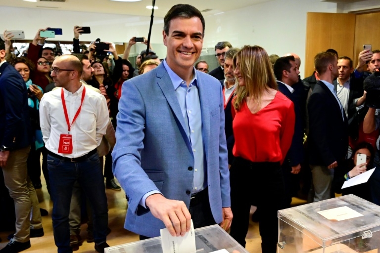 SANCHEZ Espagne PSOE