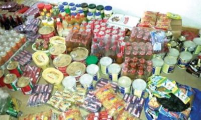 produits alimentaires impropres à la consommation