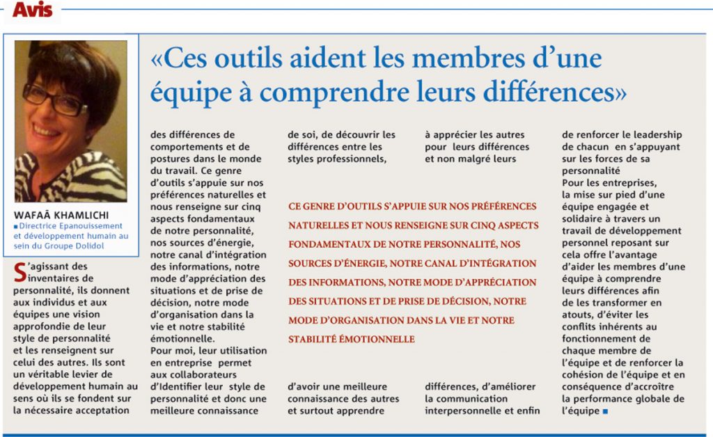 Outils psychometriques