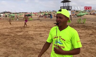 Ahmed El Mansour, 20 ans, maitre nageur-sauveteur