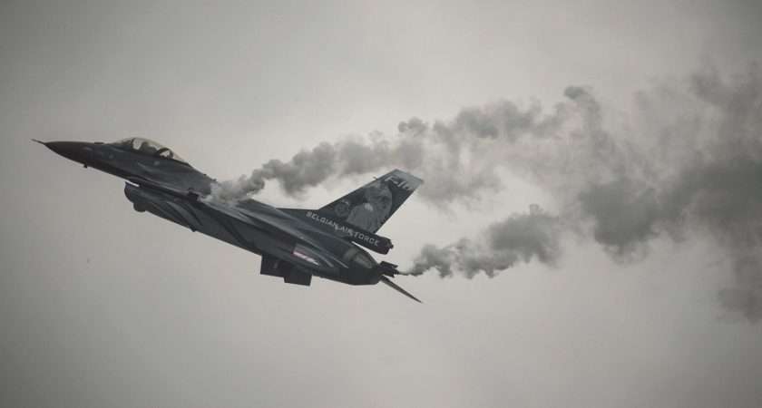 Crash F16 Avion militaire