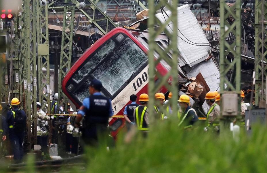 Japon Accident train