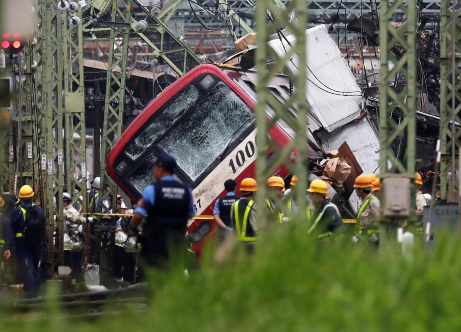Japon Accident train