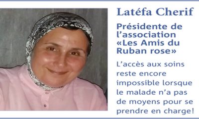 Latefa Cherif Lutte contre le cancer