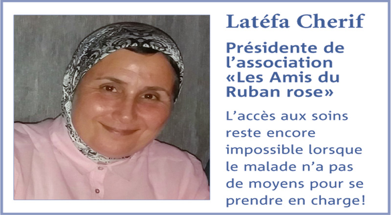 Latefa Cherif Lutte contre le cancer