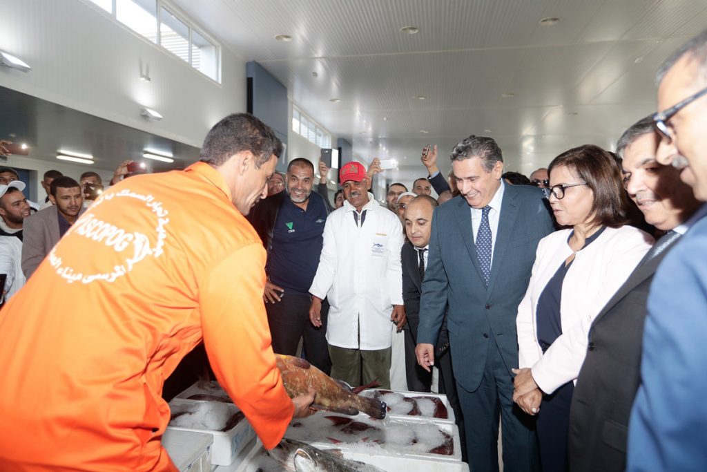 Inauguration du marché de gros au poisson d’Inezgane