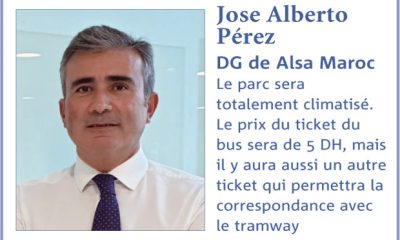 Jose Alberto Pérez DG de Alsa Maroc
