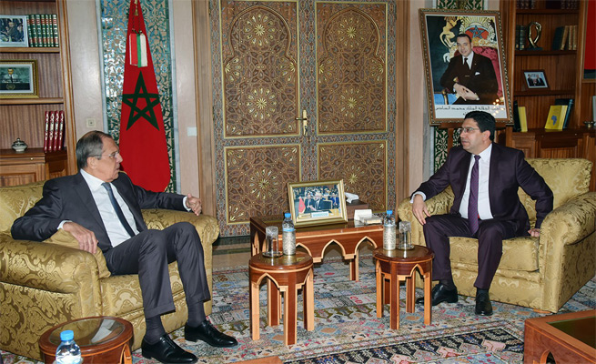 Entretien téléphonique entre Serguei Lavrov et Nasser Bourita (MAE russe)