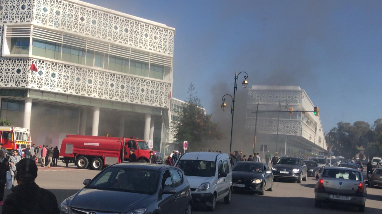 Début d'incendie à Arribat Center, pas de dégâts