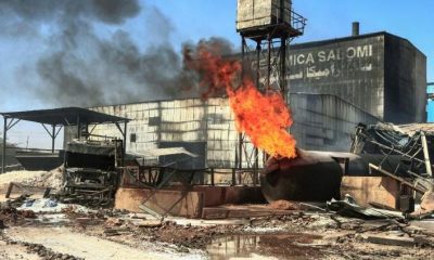 Incendie au Soudan