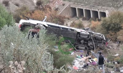 Renversement dun autocar près de Taza