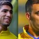 Hamdallah et Hakimi