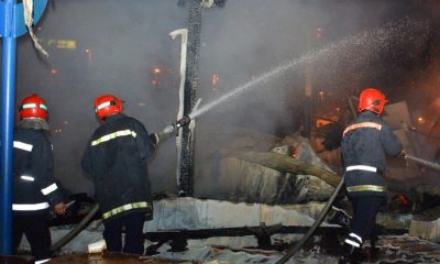 Incendie Tanger