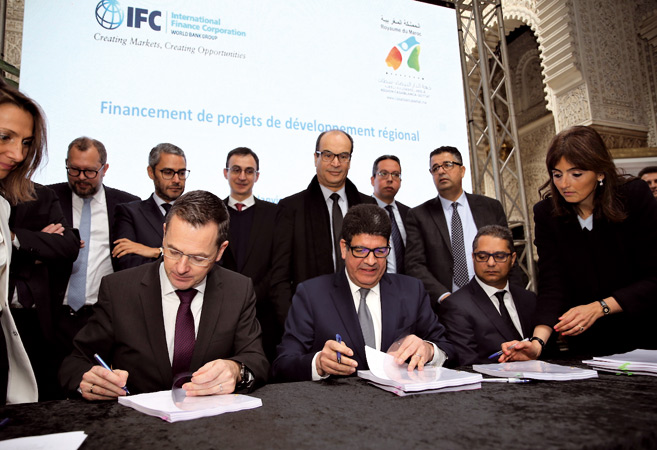 Financement de projets de developpement regional