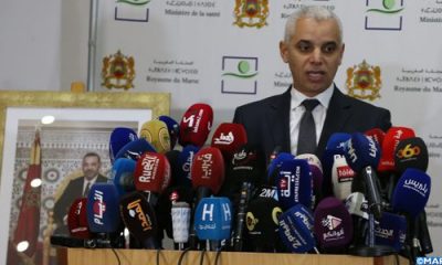 Le ministre de la Santé Khalid Ait Taleb