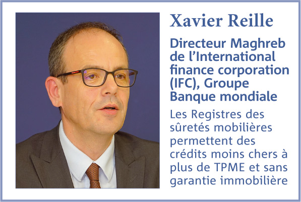 Xavier Reille, Directeur Maghreb de l’International finance corporation (IFC), Groupe Banque mondiale
