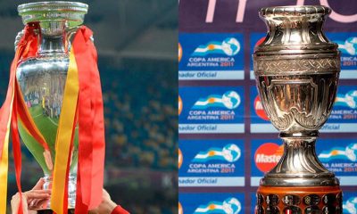 l'Euro et la Copa America de football