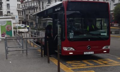 Bus provisoires à Casablanca