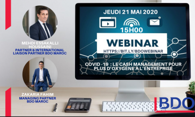 Série de webinars : « Manager » son entreprise en période du Covid-19