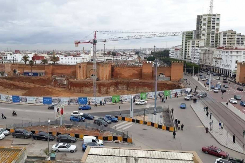 Trémie Bab Lhad Rabat