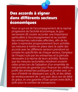 Des accords à signer dans différents secteurs économiques