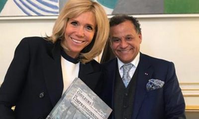 Mehdi Qotbi reçu à l'Elysée par Brigitte Macron
