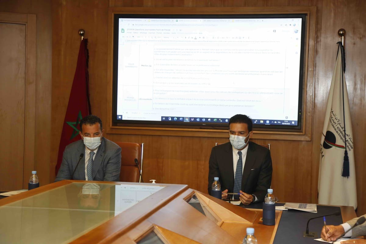 Réunion des deux commissions parlementaires des finances sur le cadre général du PLF