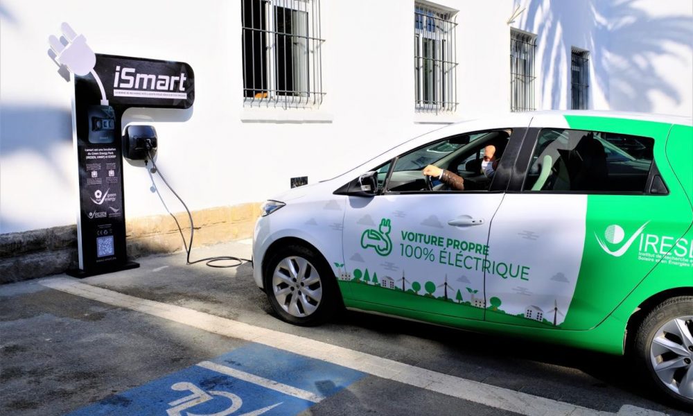 Une borne de recharge 100% marocaine pour véhicules électriques