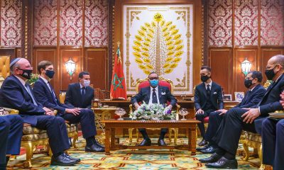 SM le Roi reçoit en audience une délégation américano israélienne de haut niveau
