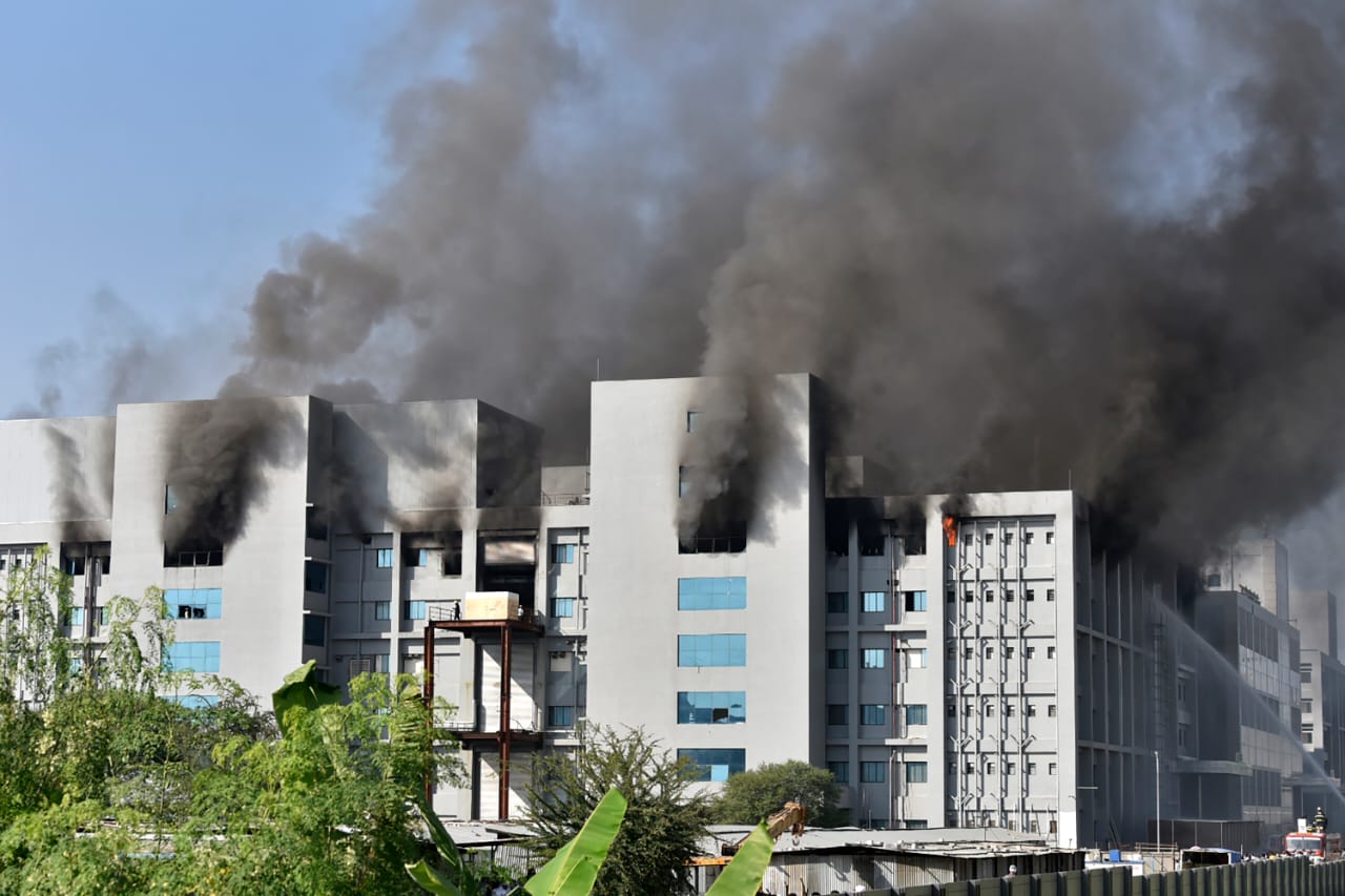 Incendie Serum Institute of India
