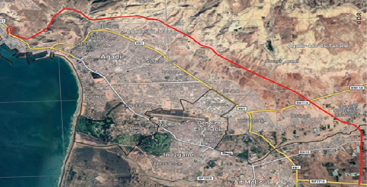 Voie de contournement Nord Est du Grand Agadir