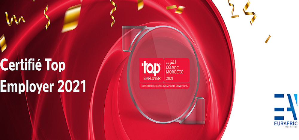 Eurafric Information reçoit la certification Top Employer 2021