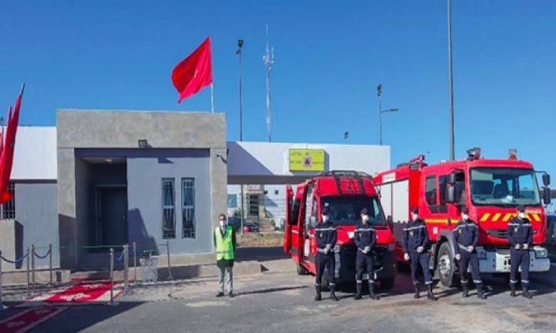 poste de secours autoroutier de Bouznika