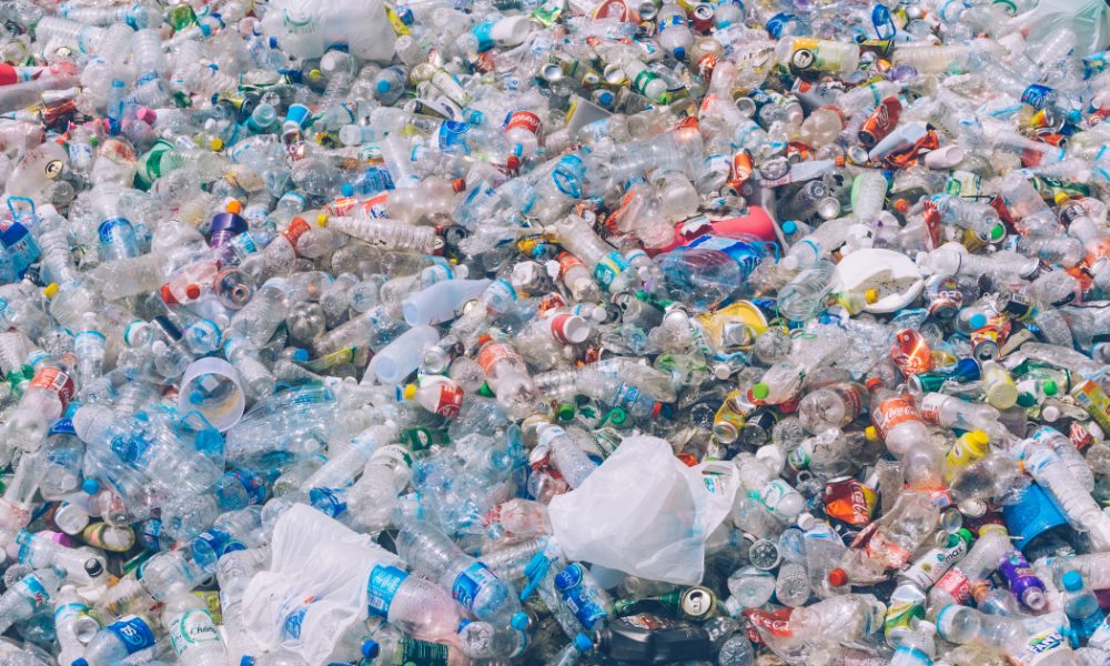 déchets en plastique