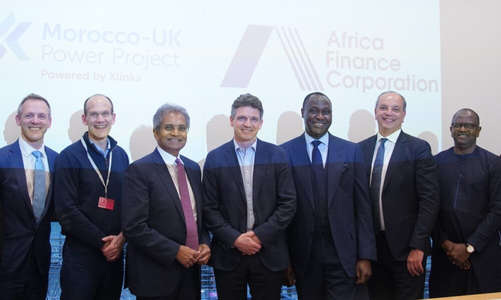 Africa Finance Corporation is investing .1 million in the Xlinks project