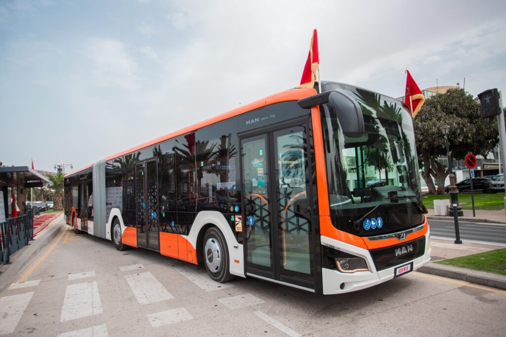 Agadir : Mise en service de la première ligne de bus à haut niveau