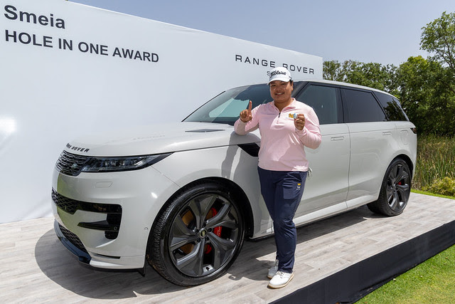 La Coupe Lalla Meryem : Aunchisa Utama signe le premier hole-in-one de l’histoire de la compétition et remporte un Range Rover Sport
