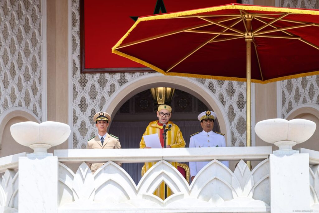 SM le Roi, Amir Al-Mouminine, préside à Tétouan la cérémonie d’allégeance 1 IMG 20260731 WA0013
