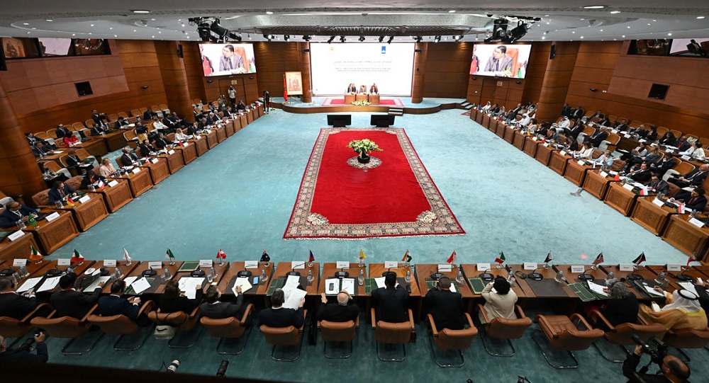 Solution à deux États : Le Maroc participe à Rome à la Réunion de l’Alliance Globale 1 Rabat ouverture de la 5e reunion de lAlliance globale pour la mise en oeuvre de la solution a deux Etats 1