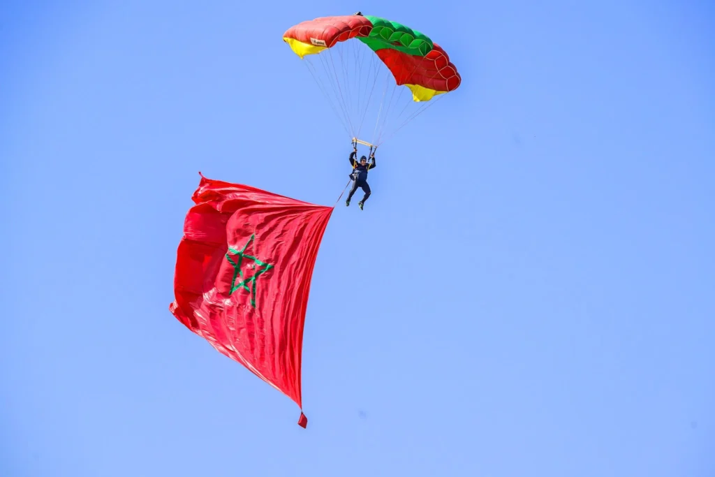 parachutistes